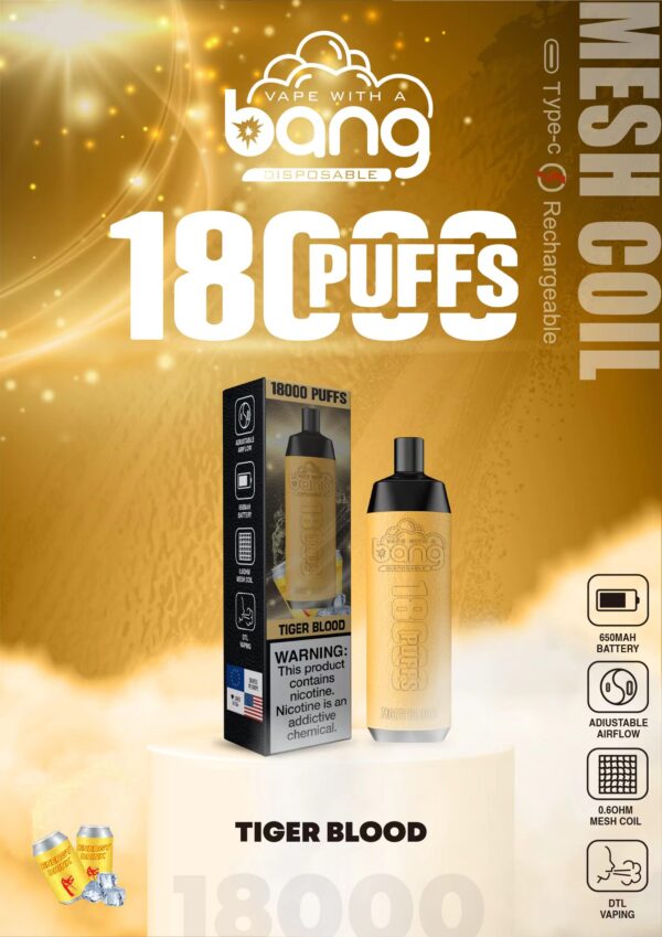 Bang Crown Bar 18000 Puffs: Luxury Redefined, 18000 Puffs Unlimited - Image 14