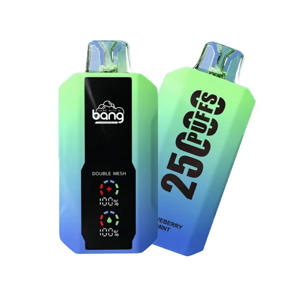 Bang 25000 Disposable Vape: Double Mesh Coils, Big Vapor, Customizable Nicotine (0%-5%)