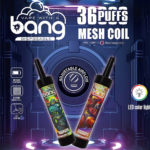 Bang 36000 Portable Disposable Vape: Unleash an Epic Experience with the Explosive Gatling Gun Fireworks Design!