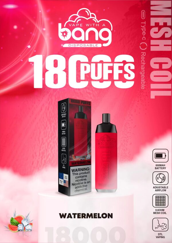 Bang Crown Bar 18000 Puffs: Luxury Redefined, 18000 Puffs Unlimited - Image 17