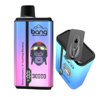 Bang 30000 Puffs Vape: Rotating Cigarette Holder & Dual-Flavor Switch for Double the Pleasure