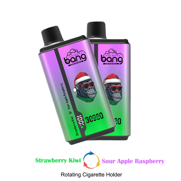 Bang 30000 Puffs Vape: Rotating Cigarette Holder & Dual-Flavor Switch for Double the Pleasure – Bild 11