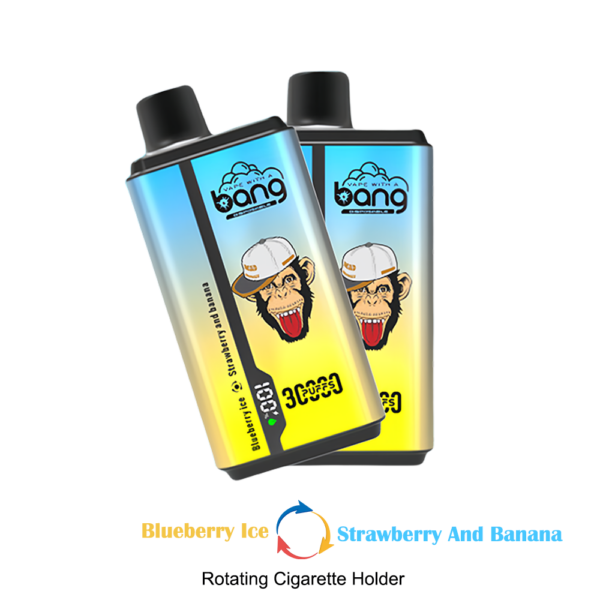 Bang 30000 Puffs Vape: Rotating Cigarette Holder & Dual-Flavor Switch for Double the Pleasure – Bild 7