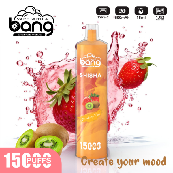 Bang Shisha 15000 Puffs Vape: Unleash Intense Flavor and Unmatched Satisfaction with DTL Power – Image 5